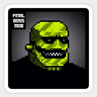 Final Boss Mob #26 Sticker